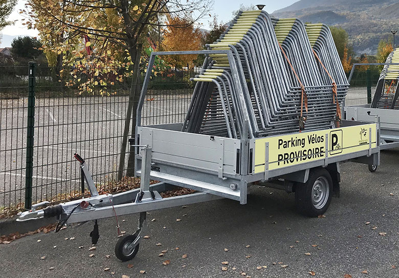 remorque de transport et de stockage ALTAO Mobile