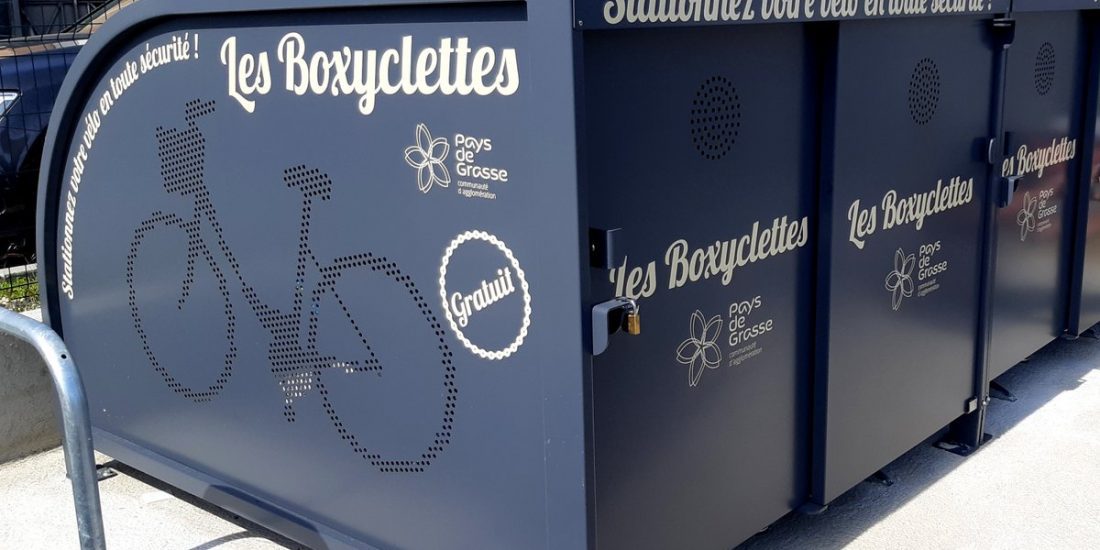 Box vélo sécurisés ALTAO Cocoon du réseau de stationnement Boxyclettes