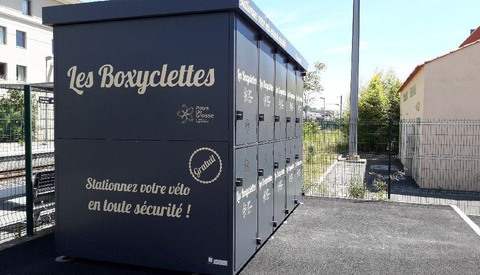 Box vélo sécurisés ALTAO Duplex Boxyclettes en gare