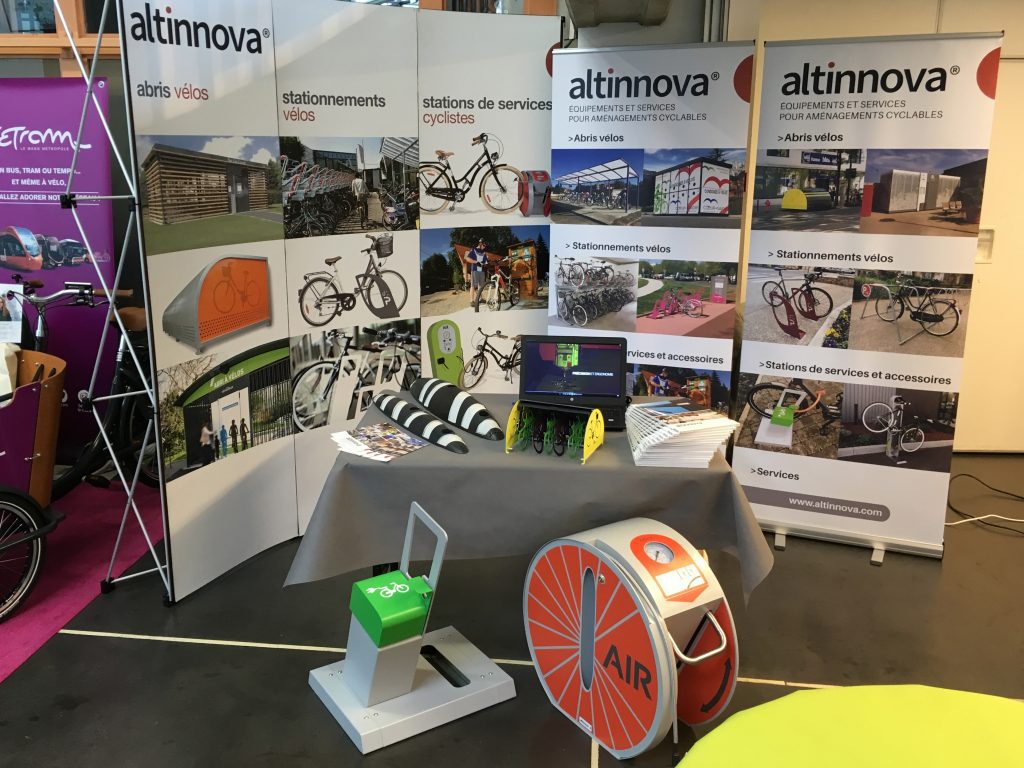 Stand Altinnova au Congrès de la FUB 2019