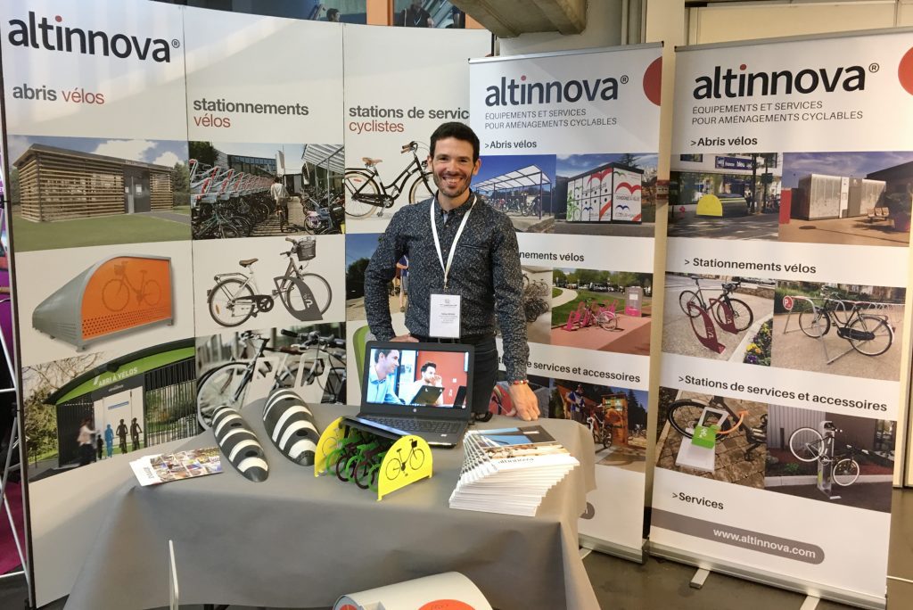 Stand Altinnova au Congrès de la FUB 2019