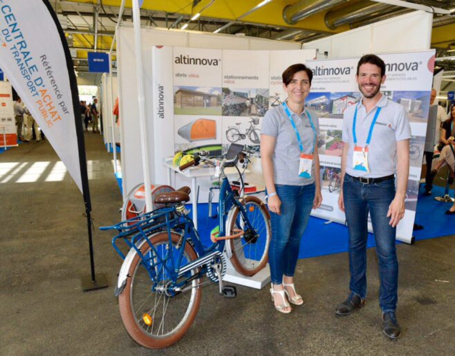 photo stand Altinnova aux Journées AGIR 2019