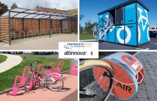 équipements de stationnement vélos Altinnova du référencement CATP