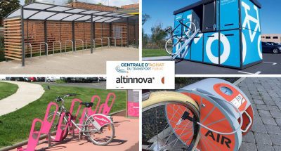 équipements de stationnement vélos Altinnova du référencement CATP