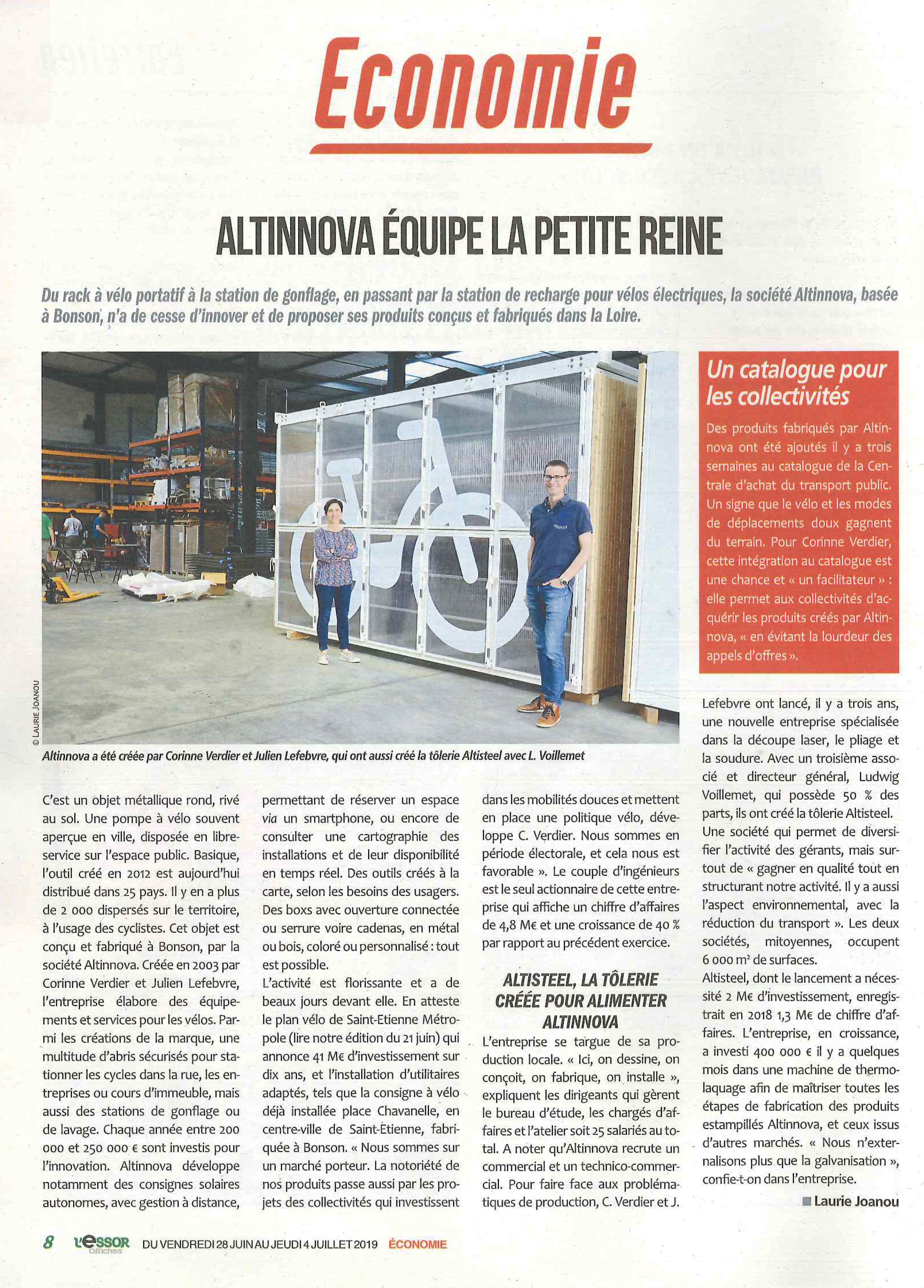 Article : Altinnova assoit son leadership