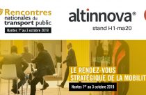 visuel Altinnova aux Rencontres Nationales des Transports Publics 2019