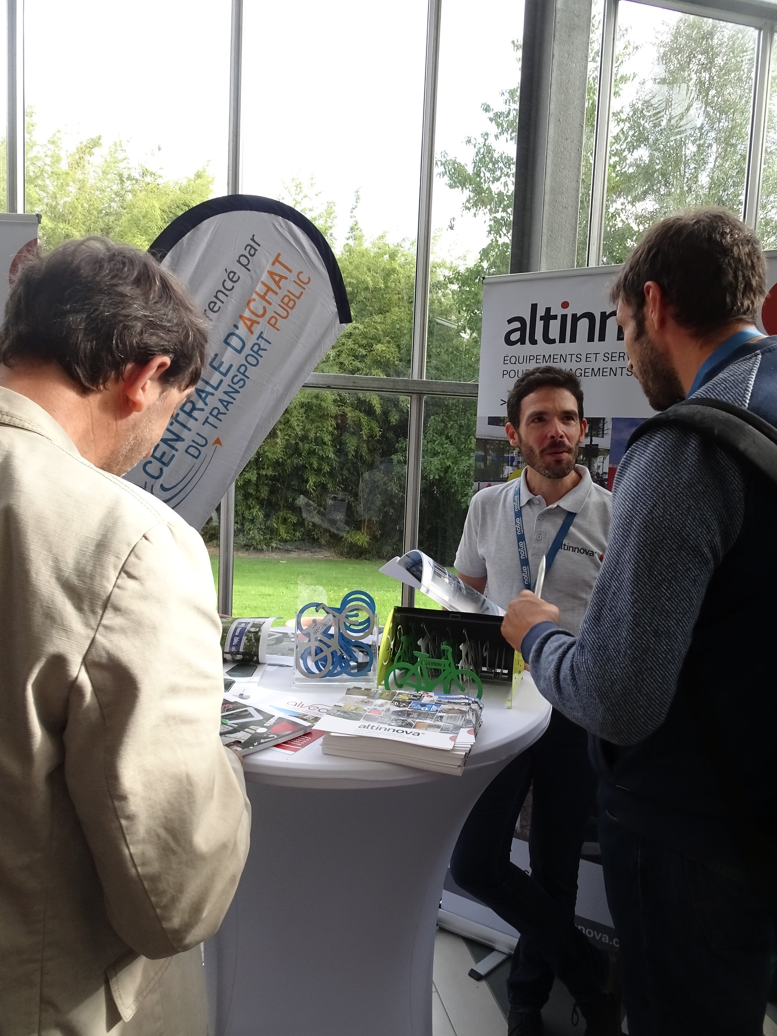 stand Altinnova aux rencontres vélo & territoires 2019 à Angers