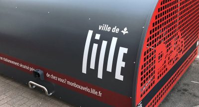 box à vélo ALTAO Cover de Lille installé