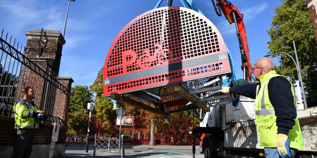 installation d'un box à vélo autoportant ALTAO Cover à Lille