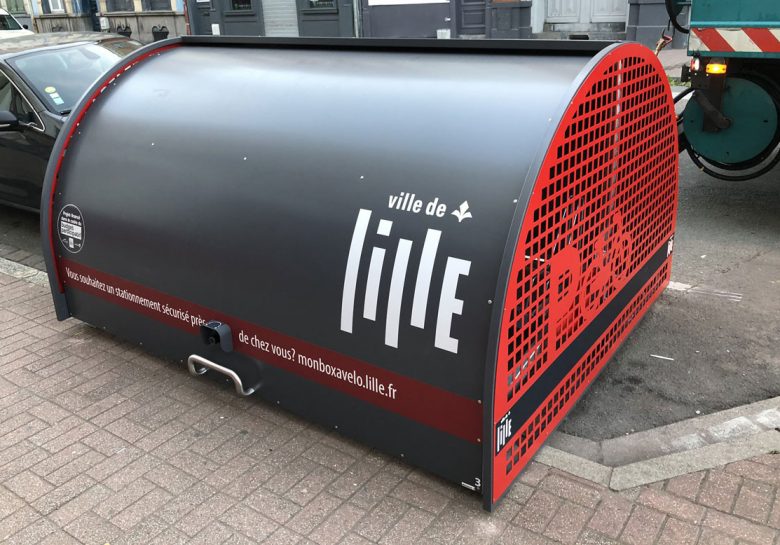 box à vélo ALTAO Cover installé à Lille