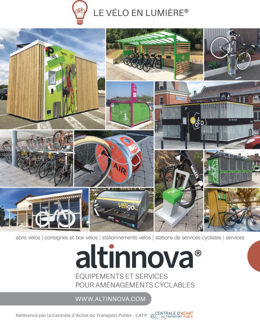 visuel Altinnova pour les Rencontres Vélo & Territoires 2019