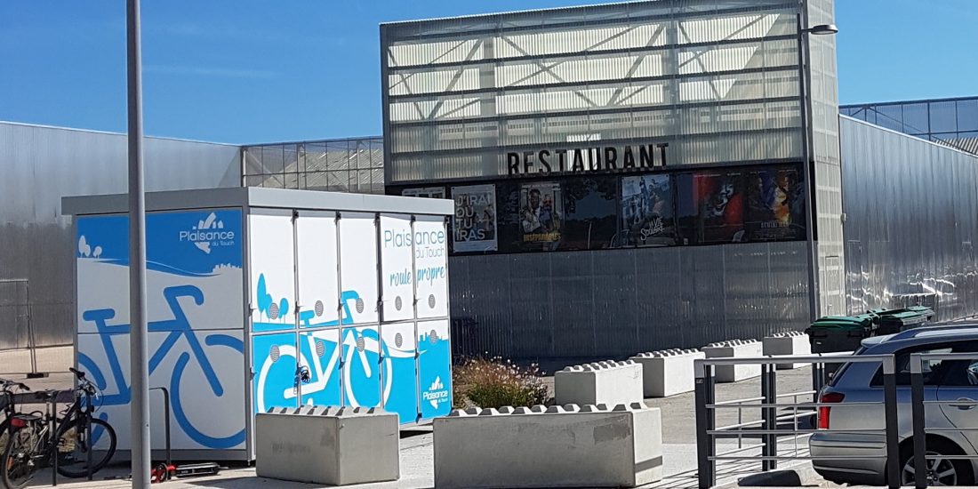 Joli parking vélo sécurisé de Plaisance du Touch