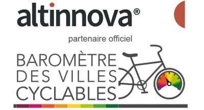 Altinnova partenaire officiel du Baromètre des villes cyclables 2019