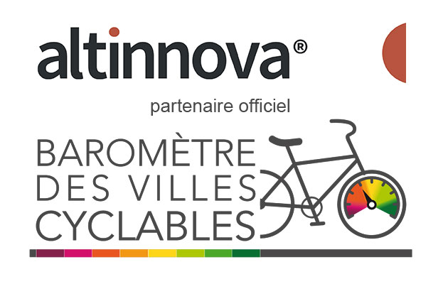 Altinnova partenaire officiel du Baromètre des villes cyclables 2019
