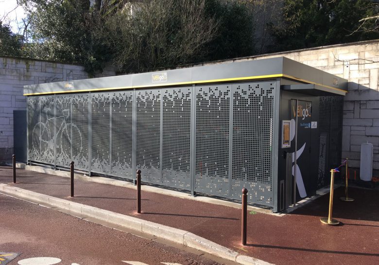 abri vélo sécurisé Véligo de St Cloud