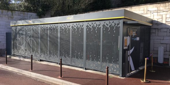 abri vélo sécurisé Véligo de St Cloud