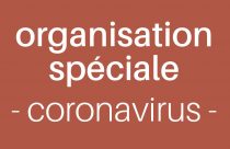 visuel organisation spéciale contre le coronavirus