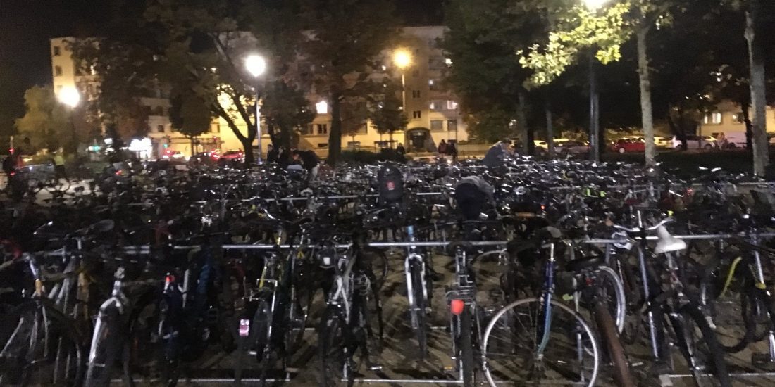 parkings vélos provisoires vélos à Grenoble