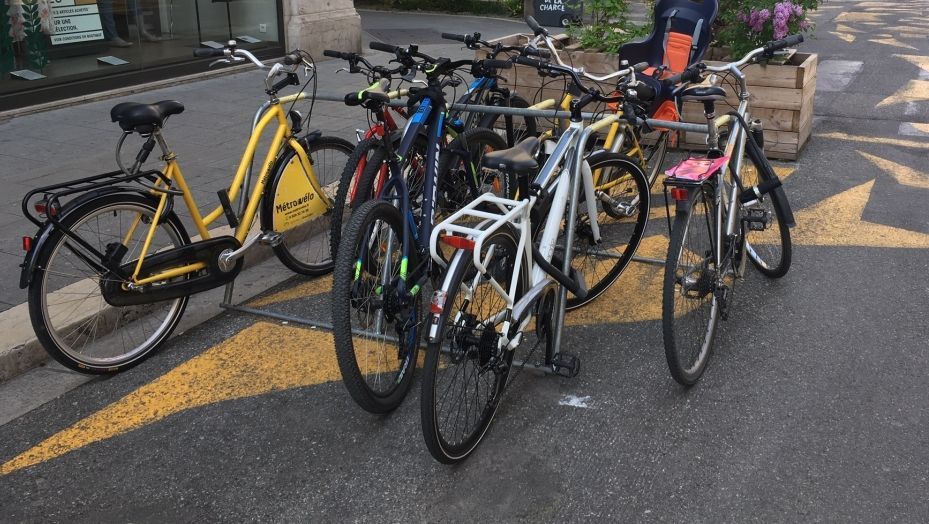 adaptation de l'offre de stationnement vélos à Grenoble