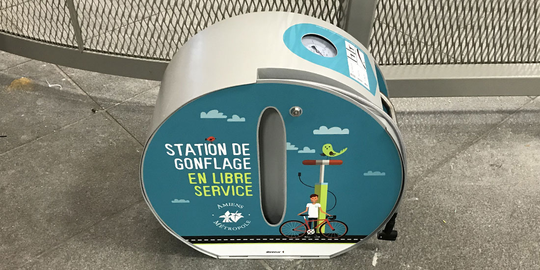 Station de gonflage ALTAO Pump personnalisée