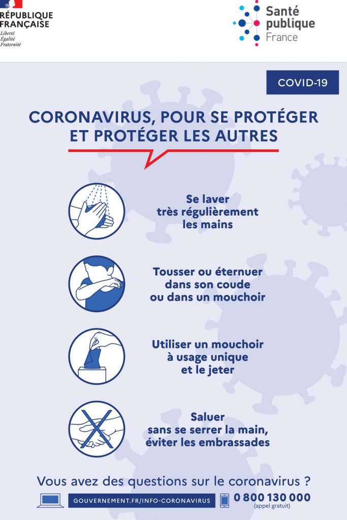 gestes barrieres coronavirus