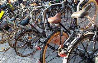 stationnement vélos temporaire à Dunkerque