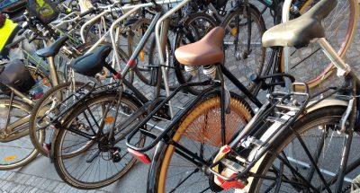 stationnement vélos temporaire à Dunkerque