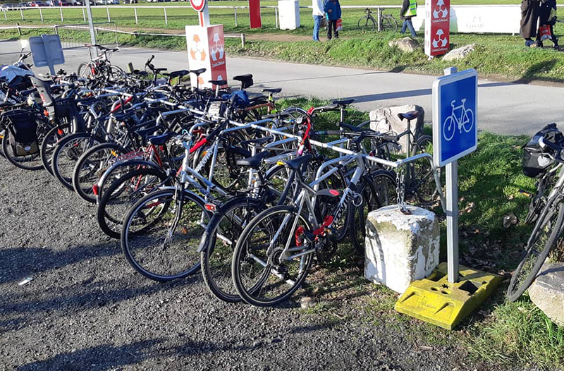 parking vélo avec rack ALTAO Mobile au Mans