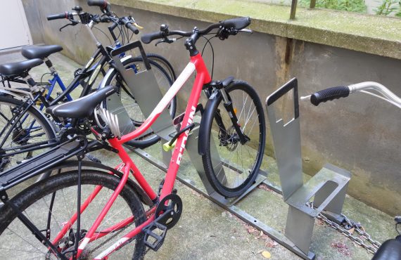 racks vélos ALTAO Parco dans une copropriété parisienne