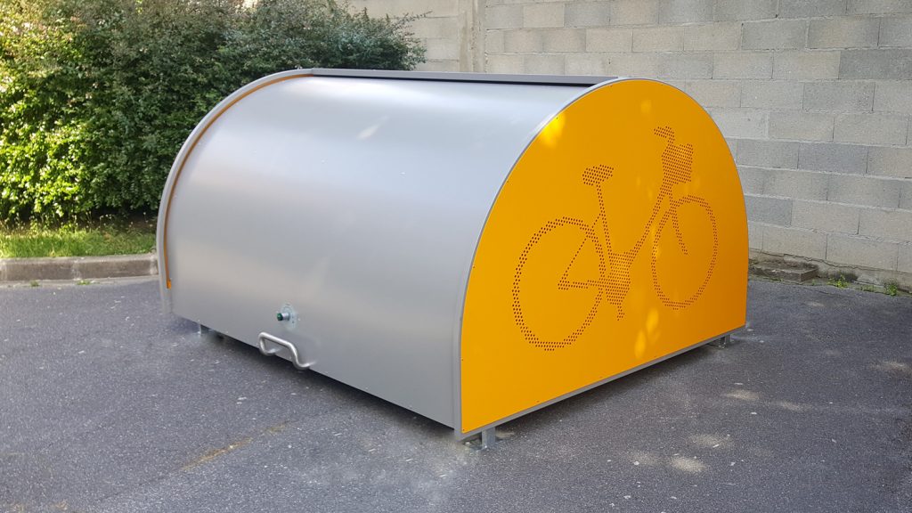 box vélo ALTAO Cover installé dans un hopital