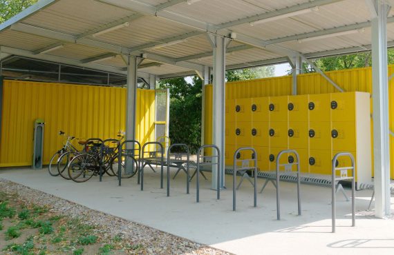 Halte pour cyclotouristes de Nevers