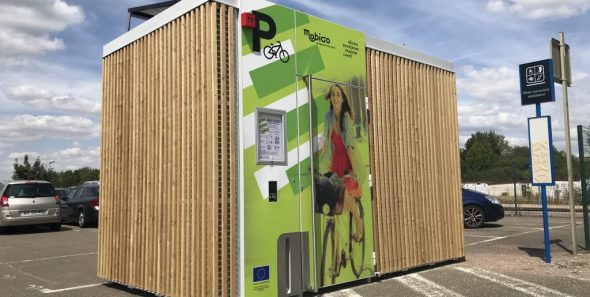 box vélo innovant, connectéet autonome