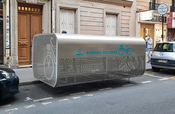 parking vélo sécurisé résidentiel