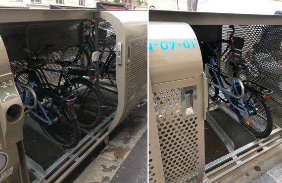 abri vélo sécurisé de Paris