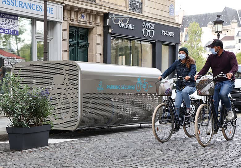 Pictogramme parking vélos