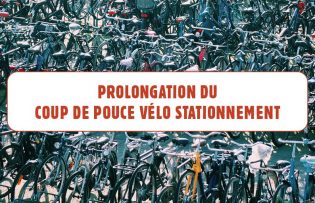 Prolongation du Coup de Pouce Vélo Stationnement