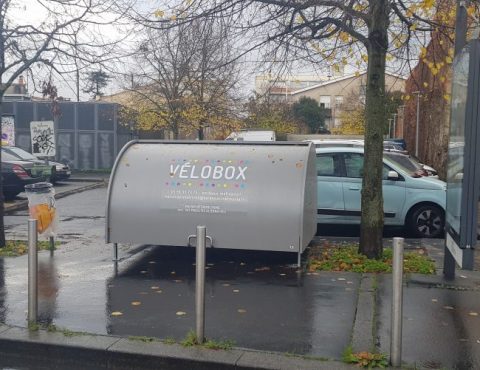 Un Vélobox ALTAO Cover installé Talence