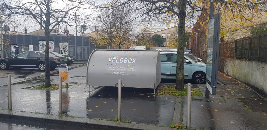 Un Vélobox ALTAO Cover installé Talence