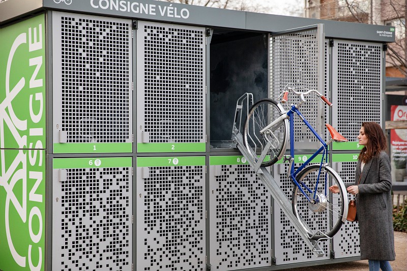 parking vélo sécurisé stéphanois