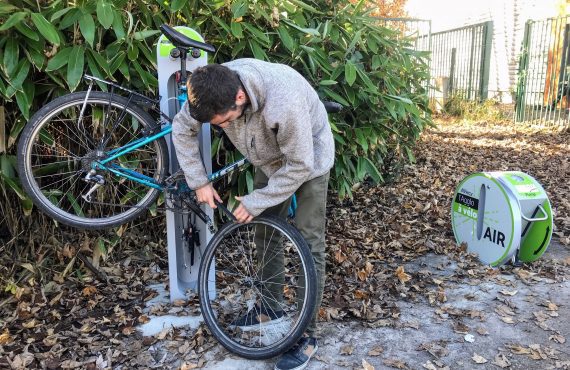 totem de réparation vélo ALTAO Fix