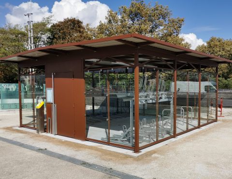 parc vélo fermé sur-mesure