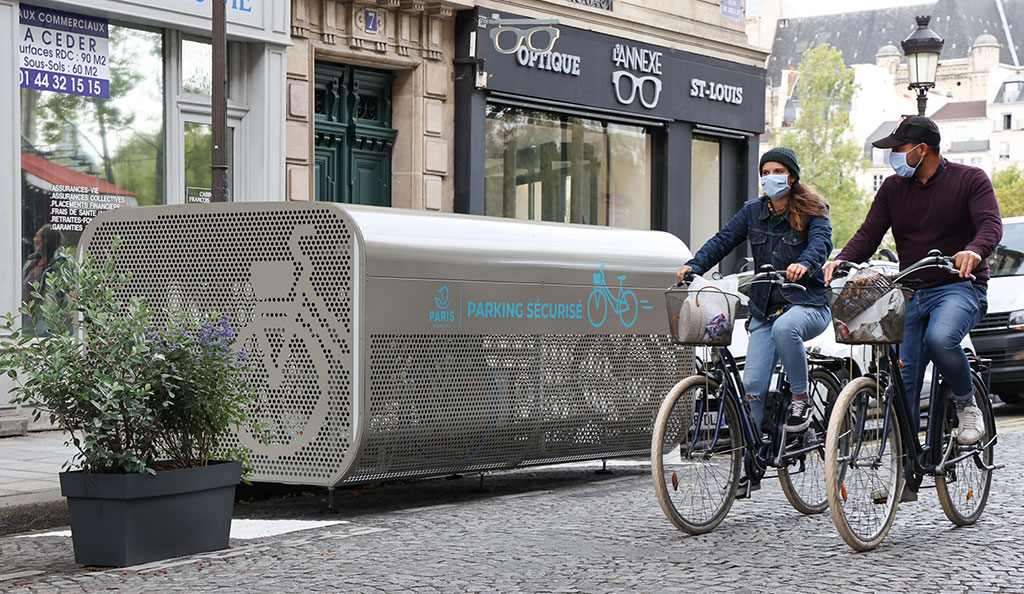 50 abris vélos sécurisés innovants à Paris - Altinnova