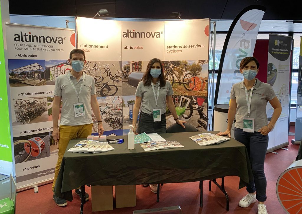 stand Altinnova du Congrès FUB 2021 à Montpellier