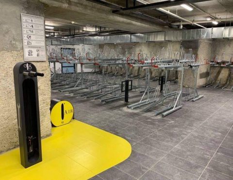 services pour cyclistes complémentaires au stationnement vélos