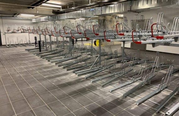 racks de stationnement Optima V10 du parking LPA Saint Antoine