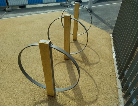 arceaux vélos avec design spécifique