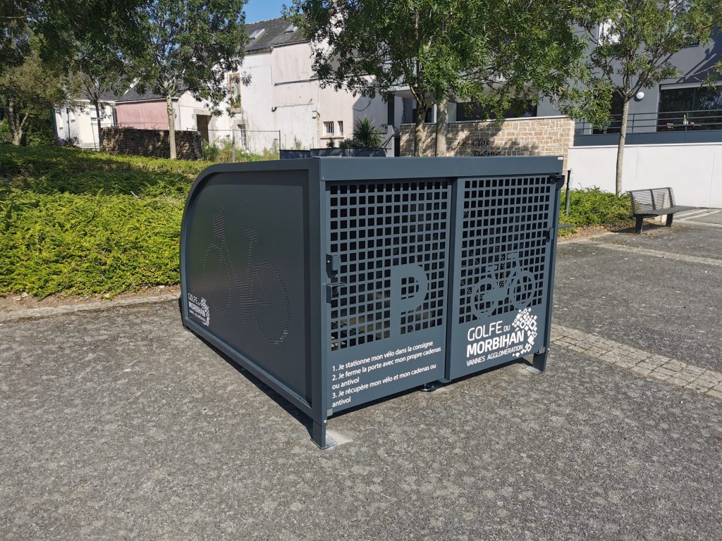 box vélos sécurisé 2 places Altao Cocoon