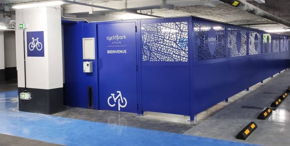 Cyclopark de Lille réalisé et sécurisé par Altinnova