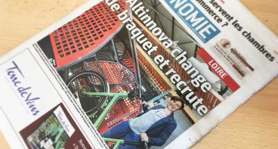 couverture du journal avec l'article Altinnova recrute encore