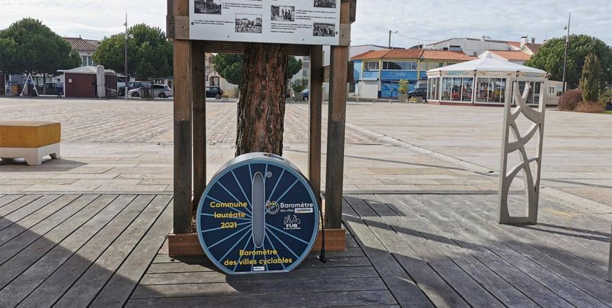 station de gonflage vélo de La Tranche sur mer